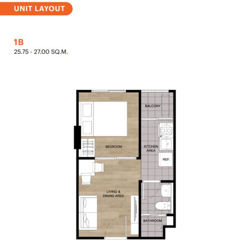 DCondo Vite, 1 bedroom apartments - from 25 m² to 27 m²
